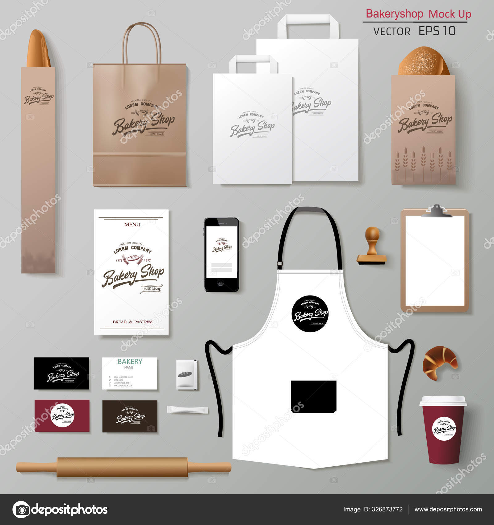 Download 92 Bread Bag Mockup Vector Images Free Royalty Free Bread Bag Mockup Vectors Depositphotos