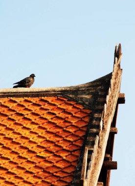 Eski Tayland tapınağı.