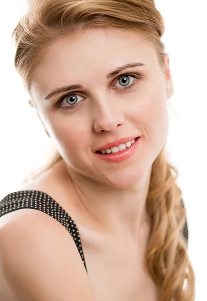 Portrait of a beautiful young woman — Stock Photo, Image