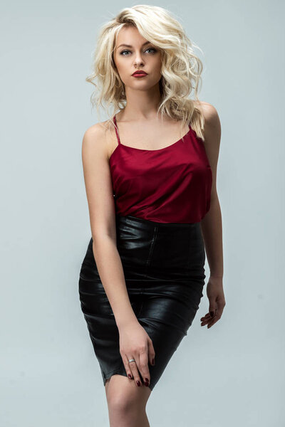 Portrait of a beautiful young woman