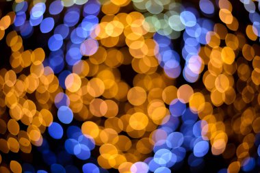 Bokeh gece şehrin arka plan