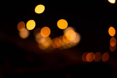 Bokeh gece şehrin arka plan