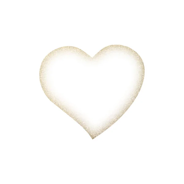 heart on white background