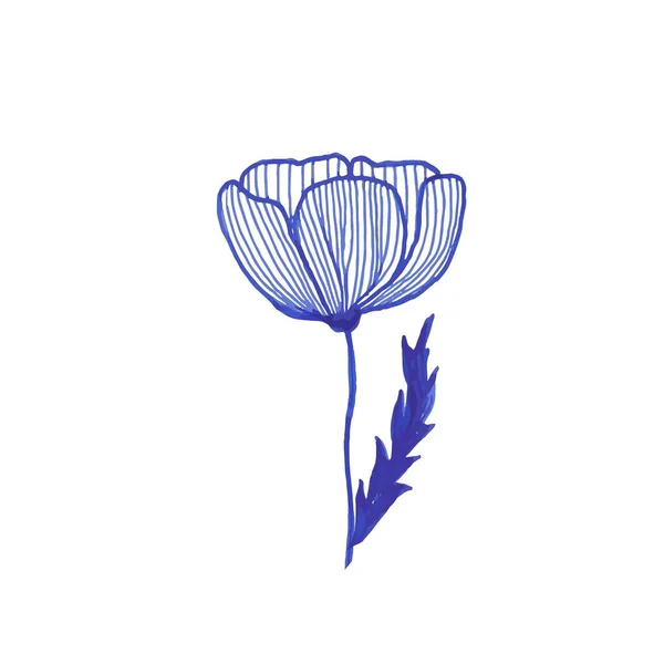 Clipart de tulipes — Image vectorielle