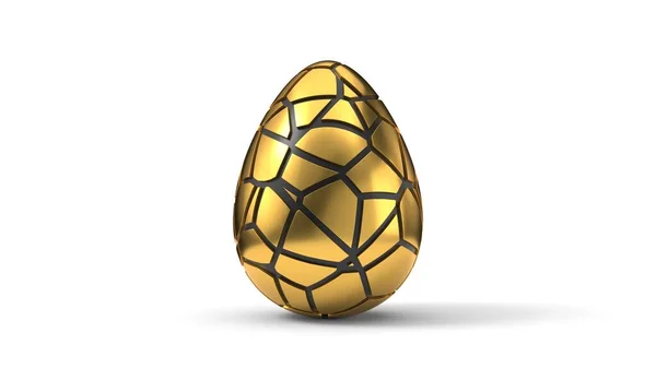 Tříštící Loupající Velikonoční Vajíčko Vhodné Pro Velikonoční Vaječné Motivy Ilustrace — Stock fotografie