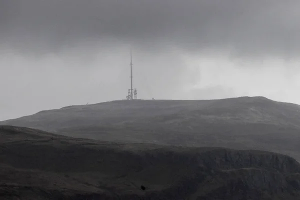 Forte Tempesta Montagna Nella Contea Sligo Irlanda — Foto Stock