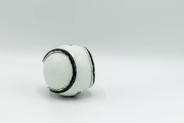 Irish Sliotar Hurley ball isolated on White Background clipart