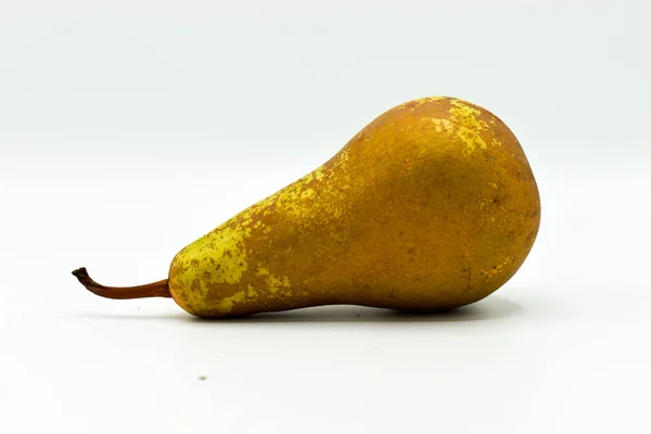 Organic Pear Isolated White Background — Stock Photo, Image