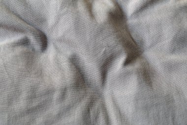 Katlı keten tekstil arkaplanı