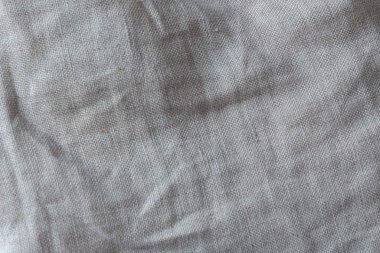 Gri keten kumaş arka plan
