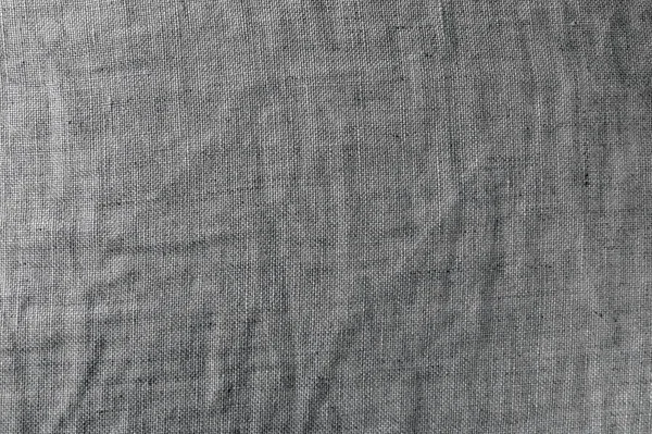 Grey Linen Fabric Background — Stock Photo, Image