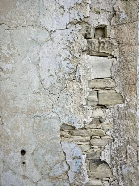 Klasyczna Struktura Ścian Wioska Cyprze — Zdjęcie stockowe