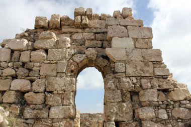 Ürdün 'ün Amman başkentinde site görüntüsü