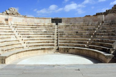 Ürdün 'ün Amman başkentinde site görüntüsü