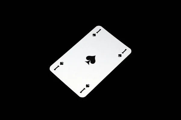 playing cards ace of spades, bad sign