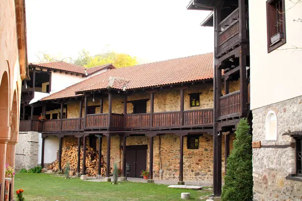 Konak, viejo hotel en Macedonia —  Fotos de Stock