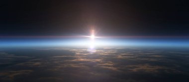 Dünyamız uzaydan doğuyor