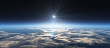 Dünyamız uzaydan doğuyor