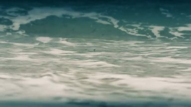 Dalga sıçrama ağır çekim