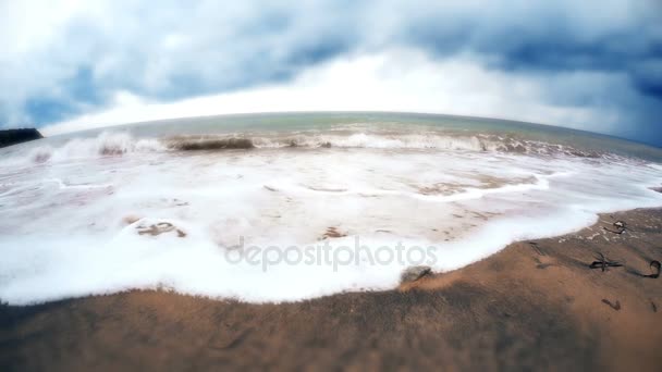 Onde éclaboussure au ralenti — Video