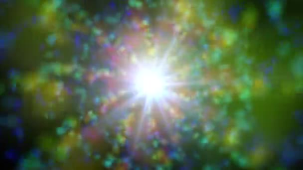 Space galaxy abstract star — Stock Video