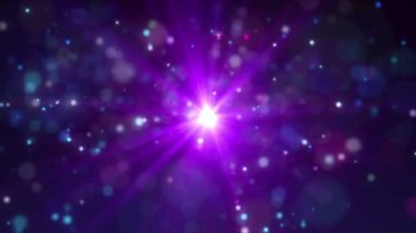 uzayda sihirli parçacık