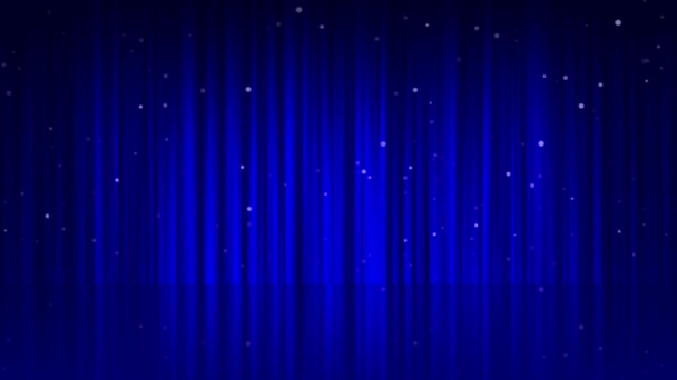 Línea de fondo cortina azul — Vídeos de Stock