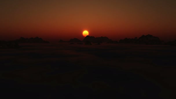Montanha nascer do sol timelapse 4k — Vídeo de Stock