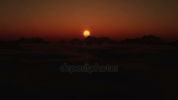 Montaña amanecer timelapse 4k — Vídeos de Stock