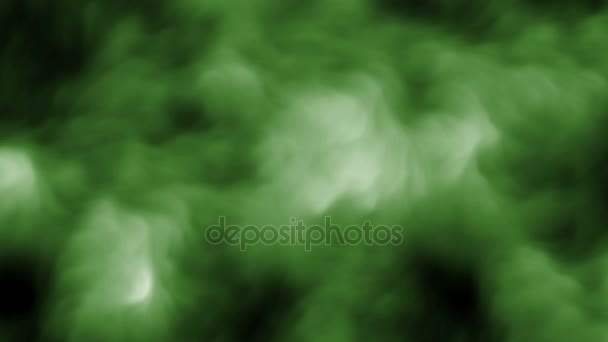 Mist textuur groene abstract — Stockvideo