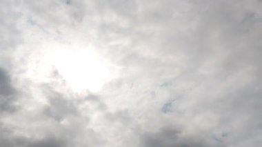 Gökyüzü bulutlar zaman atlamalı