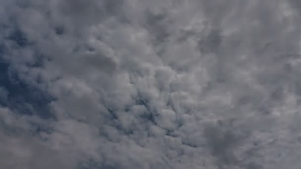 Céu nuvens tempo lapso 4k — Vídeo de Stock