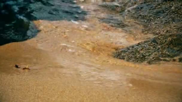 Heldere zee Golf 4k — Stockvideo