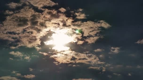 Проміжок часу сходу сонця 4k — стокове відео