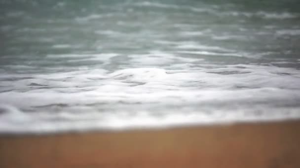 Mar Onda Praia Câmera Lenta — Vídeo de Stock