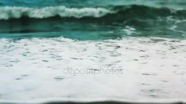 Sea Wave Beach — Stock Video