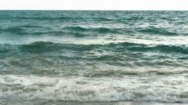 Fırtına deniz dalga 4k