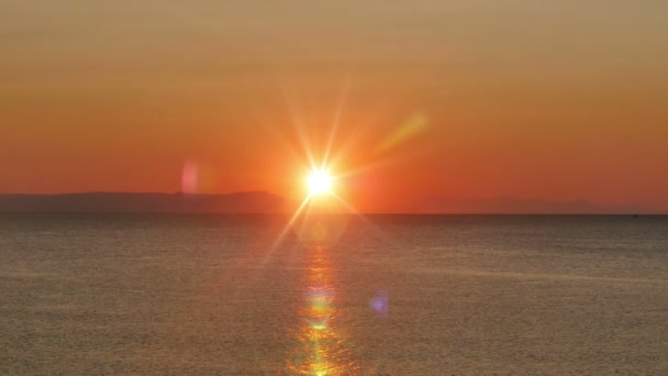lever de soleil sur la mer 4k 