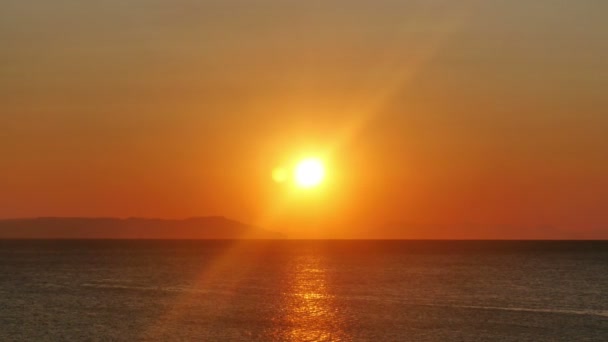 lever de soleil sur la mer 4k 