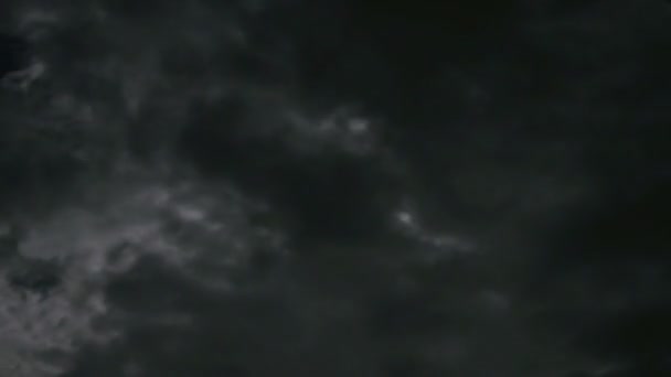 ciel nocturne nuages laps de temps 