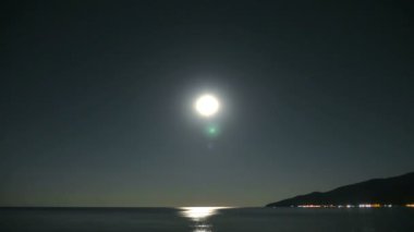 Deniz zaman atlamalı moon