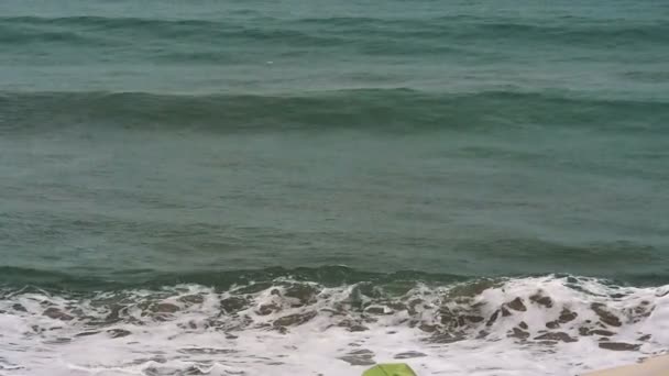 tempête sous la pluie de mer 