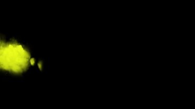 Sarı doku duman soyut