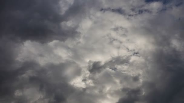 Dark Clouds Time Lapse — Stock Video