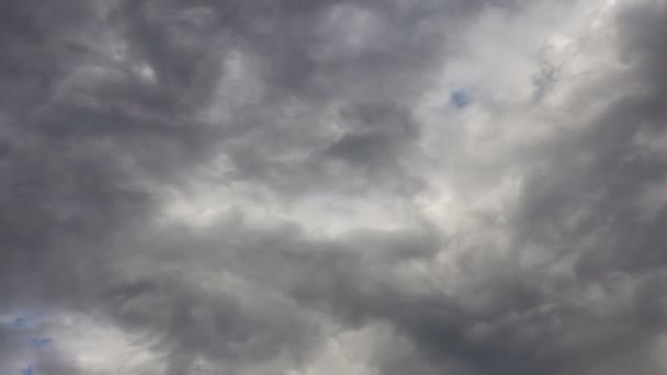 Nubes Oscuras Lapso Tiempo — Vídeos de Stock