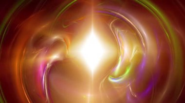 gökada soyut ray yıldız 4k