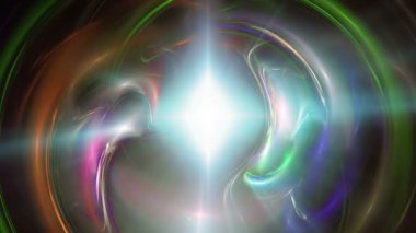 gökada soyut ray yıldız 4k