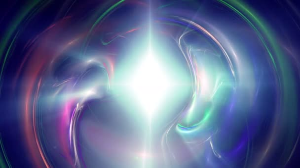 Galaxy Abstract Ray Ster — Stockvideo