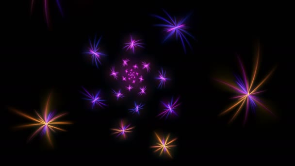 fleurs abstraites poussent 4k 