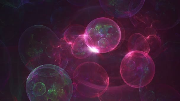 Bubbles Abstract Background — Stock Video